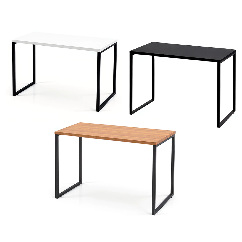 Mesa Escrivaninha Escritório Estilo Industrial Computador 120 Cm Loft Varias Cores Mobi Shop