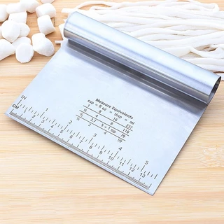 Espatula Cortador De Bolo Inox Espatula Tubular Alisador Corta Massa Legumes Régua