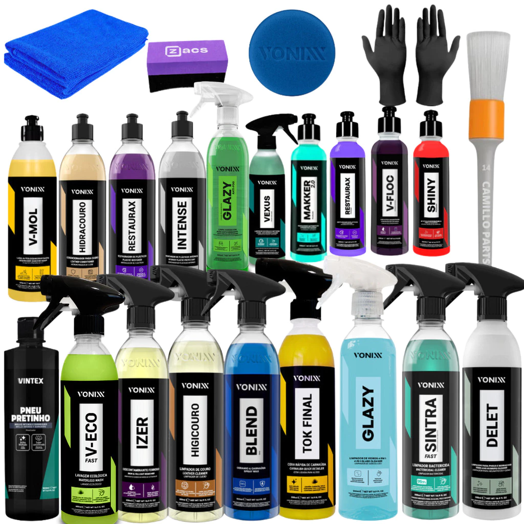 Escolha Monte Seus Produtos Vonixx Restaurax V Floc Intense Lava Auto V Mol Blend 500ml