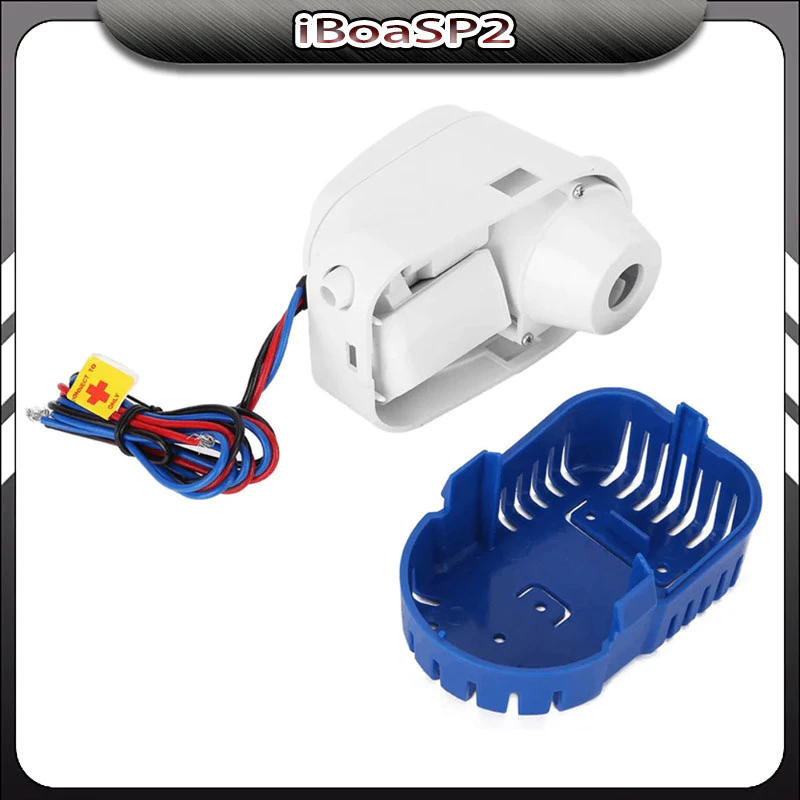 Bomba Submersível Automática 1100 GPH 12V para Porão de Barco