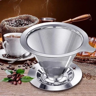 Coador de Café Inox Reutilizável Premium PEQUENO – Sustentável e Durável - Café Mais Sabor