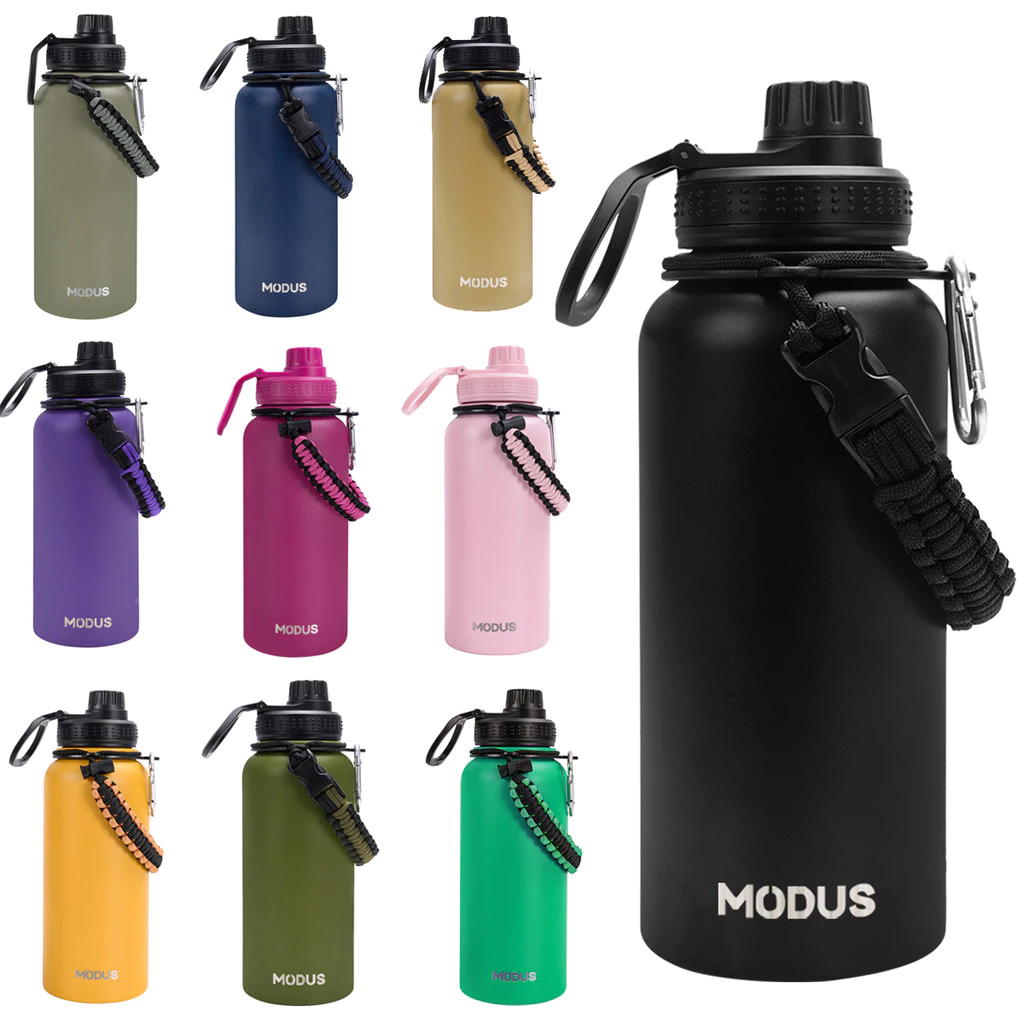 Modus Garrafa Térmica Esportiva De Aço Inoxidável Com Isolamento A Vácuo De 1000ml