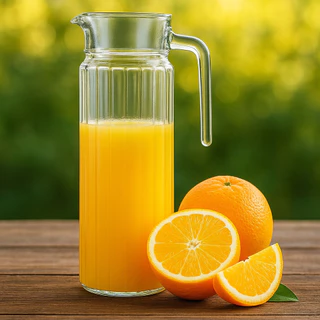 Jarra De Vidro Com Tampa Suco Água Refrigerante Chá 1 Litro Resistente JR