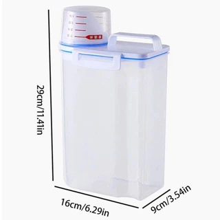 Pote Hermético 2,5 L com Copo Medidor e Bico Dosador