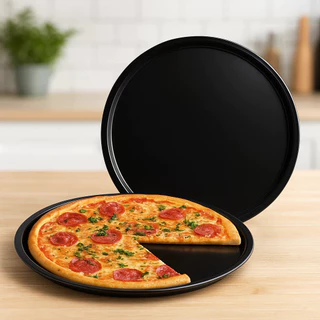 Assadeiras Formas De Pizza Grande Antiaderente 32/36CM