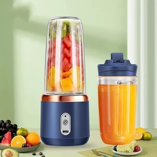 400ML 6 Lâminas Espremedor Elétrico Mini Liquidificador Portátil De Suco De Alimentos Mist