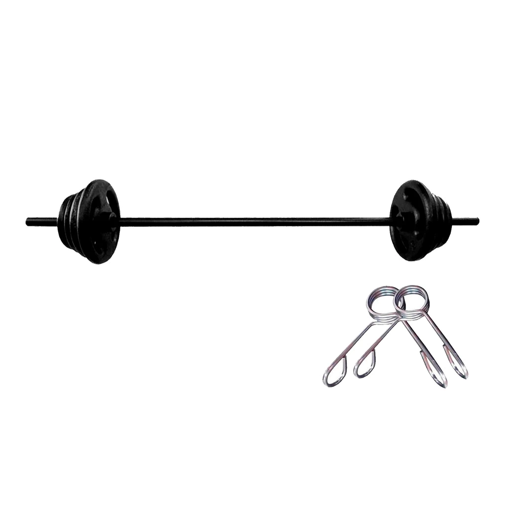 Kit Completo Body Pump C/barra E 10kg De Anilha Emborrachada