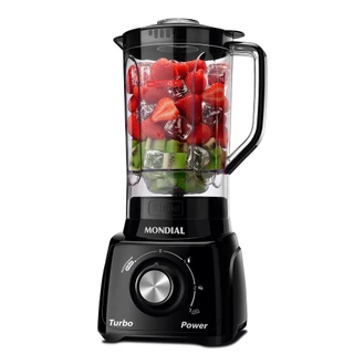Liquidificador Mondial L-99FB Turbo Power Preto