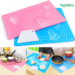 Tapete De Silicone Antiaderente Grande Com Medidas 40X50CM Para Abrir Massa Confeitaria Co