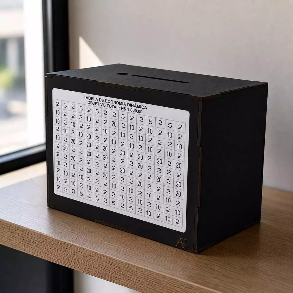 Caixa cofre Desafio Woodbox