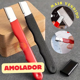 Afiador Profissional de Facas Aço Tungstênio Pedra Diamantada Lâminas Tesoura Jardinagem C