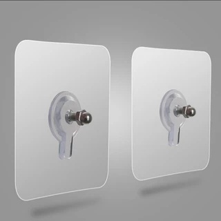 20 Uni 8Mm Gancho De Parede Adesivo Multiuso Para Pendurar Quadros UtensíLios De Cozinha B