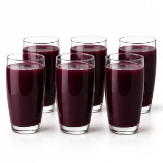Jogo de Copos de Vidro Oca 300ml com 06 Vidro suco bebidas agua cozinha mesa drink bar res
