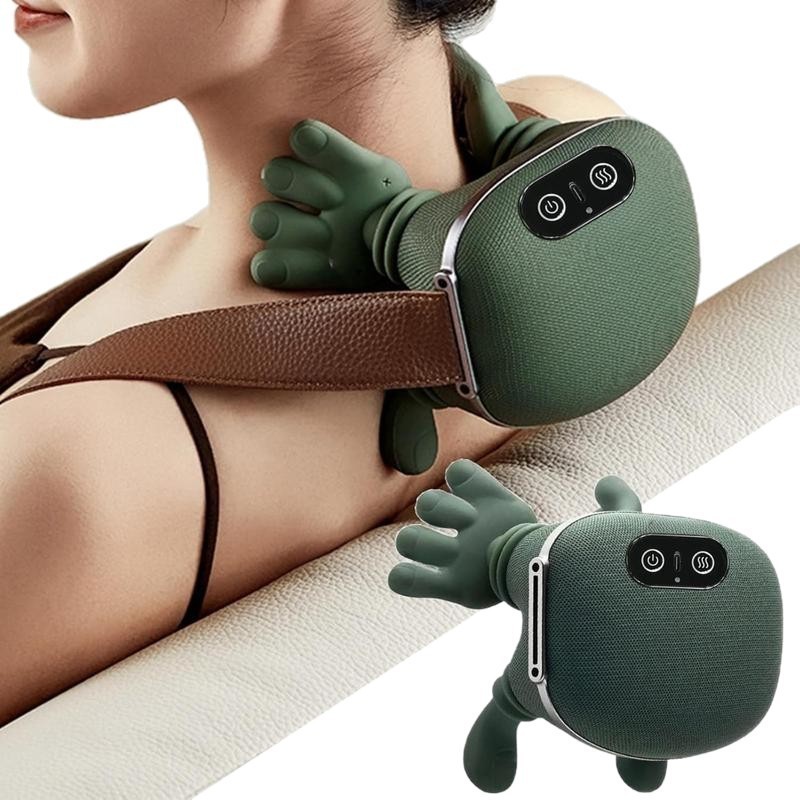 Massageador elétrico portátil pescoço