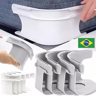 KIT 4 Suportes De Lençóis Resistentes , Mantenha Arrumados , Ampliados Atualizados Com Cli