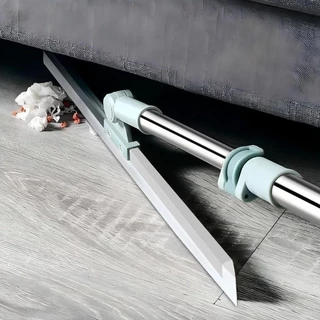 Rodo de Silicone Cabo Para Limpeza de Piso Vidros Com Gancho Secos e Molhados Uso Duplo Va