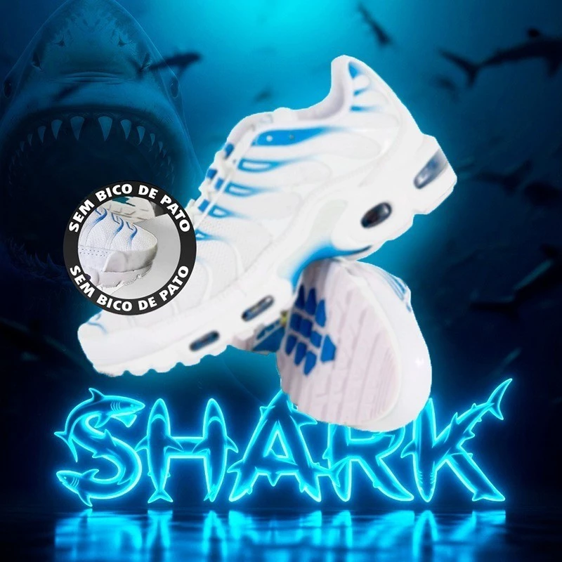 Oferta Tênis Shark Unissex Sem bico de pato Envio Rápido Academia