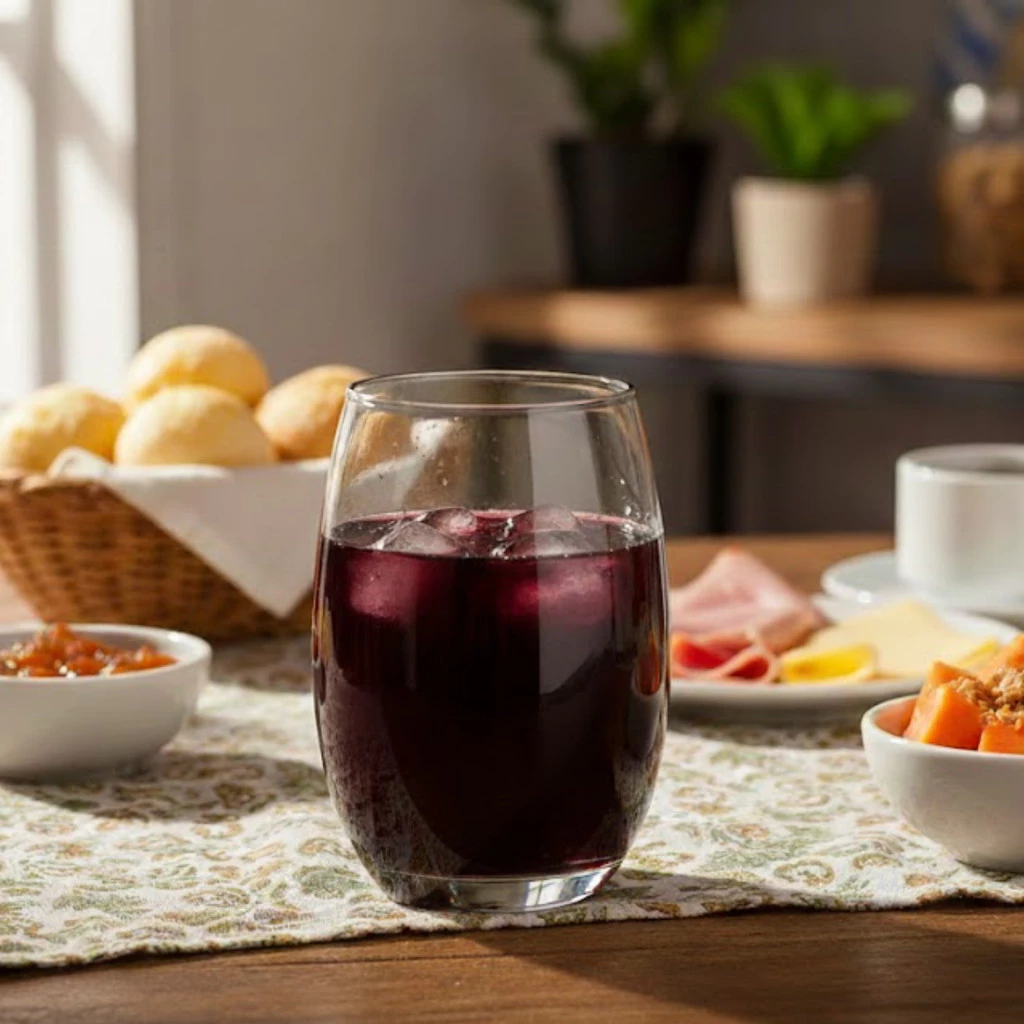 Jogo 6 Copos Aruba Vidro Fumê Luxo 465ml Cinza Nadir