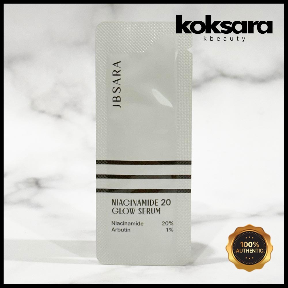 JBSARA Niacinamide 20 Glow Serum (amostra 1ml)